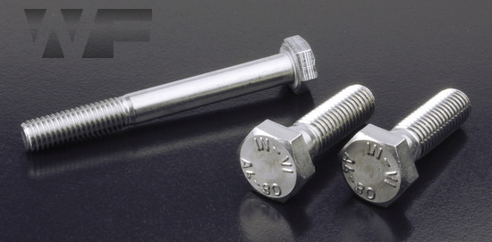 Hex Head Bolts DIN 931 (ISO 4014) in A4-80 image