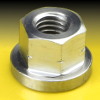 image of Hexagon Nut with Collar and height 1.5 x thread diameter