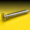 image of Phillips Csk Self Tapping Screws with Dog Point (Type F) ISO 7050 (DIN 7982H)