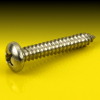 image of Phillips Pan Head Self Tapping Screws Type C (AB) ISO 7049 (DIN 7981H)