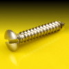 image of Slotted Raised Csk Self Tapping Screws DIN 7973C