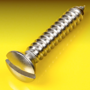 image of Slotted Raised Csk Self Tapping Screws DIN 7973C