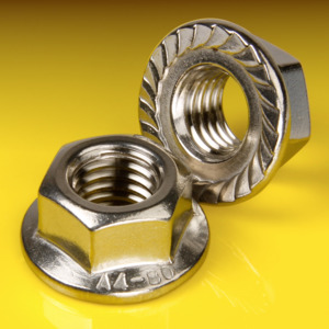 image of Hex Serrated Flange Nuts EN 1661 (DIN 6923)