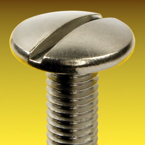 image of Slotted Mushroom Head Screws