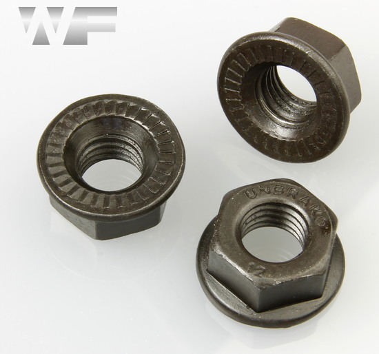 Durlok Serrated Flange Nut in BO image