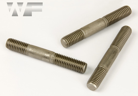 Engineering Studs with Thread Engagement 2 x Thread Diameter, DIN 835 in A2 image