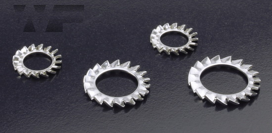 External Serrated Lock Washer in A2 image