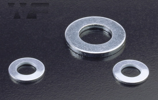 Form A Washers ISO 7089 non chamfer & 7090 chamfered (DIN 125A) in BZP image