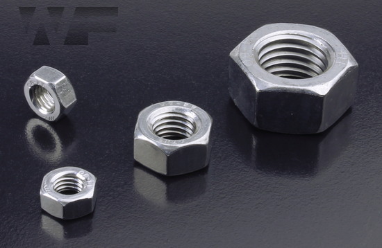 Full Hex Nuts Standard Pitch - DIN 934 (ISO 4032) in A4-80 image