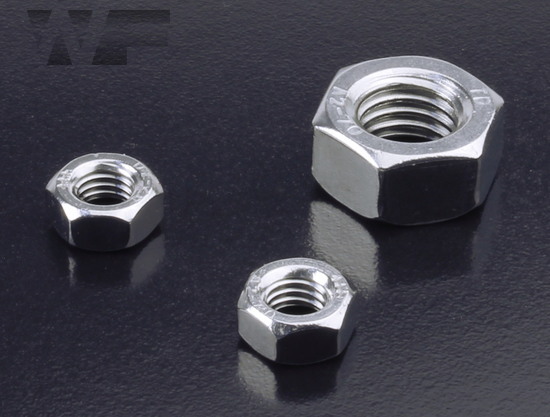 Full Hex Nuts Standard Pitch - ISO 4032 (DIN 934) in A2 image