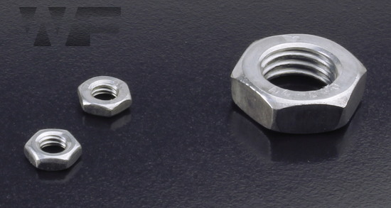 Half Nuts (Lock Nut) Coarse Pitch DIN 439 in A4 image