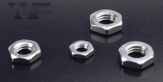 Half Nuts (Lock Nut) With Left Hand Thread DIN 439 in A2 image