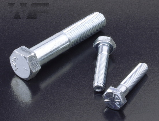 Image of Hex Head Bolt ASME B18. 2.1 in BZP-G5 image