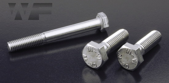 Hex Head Bolts ISO 4014 (DIN 931) in A4-80 image