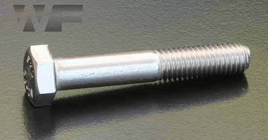 Hex Head Bolts with Part Thread DIN 931 (ISO 4014) in A2 image