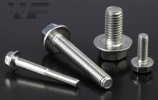 Hex Head Flange Bolts without Serrations EN 1665 / DIN 6921 in A2 Stainless  Steel - Westfield Fasteners Ltd