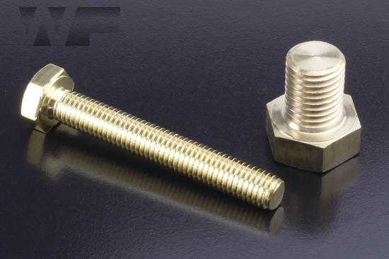 M20 X 40 BRASS HEX HEAD SET SCREW