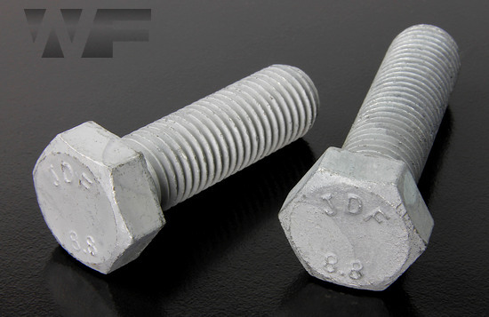 Hex Head Setscrews DIN 933 (ISO 4017) in GV-8.8 image