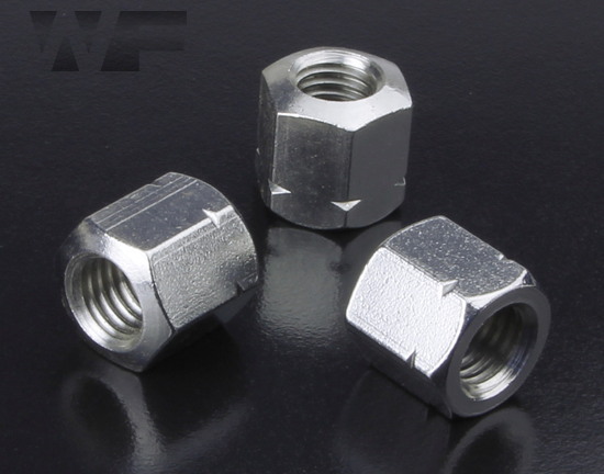 Hexagon Nut Type B with height 1.5 x thread diameter in A2