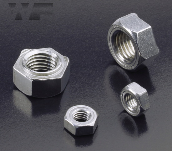 Hexagon Weld Nuts in A2 image