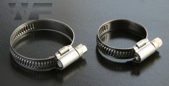 Hose Clips DIN 3017 9mm band in A4 Stainless Steel image
