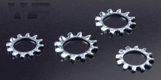 Imperial External Serrated Lock Washer in BZP image