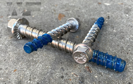 Index Concrete Bolts with Hex Flange Head in A4 image