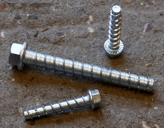 Index Concrete Bolts with Hex Flange Head in BZP image