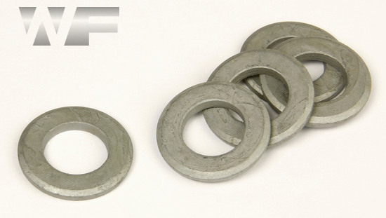 Plain Flat Washer with Chamfered Edge ISO 7090 in ZnFlk-300HV image