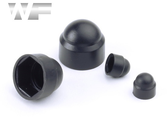 5x Protective Caps M5 To M30 Grey Cap Nuts Hexagonal Screws Cover Caps