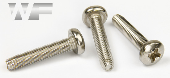 Pozi Pan Thread Rolling Screws for Metal DIN 7500 Type CE-Z in A2 image