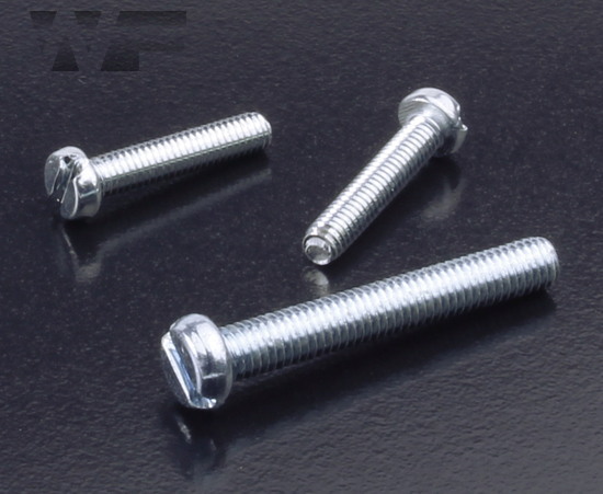 Slotted Cheese Head Machine Screws DIN 84 in BZP image