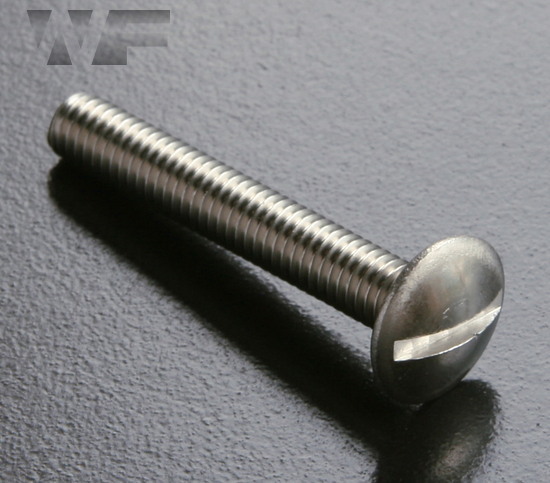 Slotted Mushroom Head Screws in A2 image