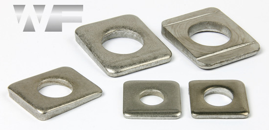 Square Taper Washers for U Sections DIN 434 in A2 image