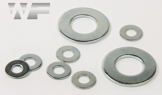 Table 3 Flat Washers, Light Pattern in BZP image