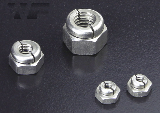 UNC Aerotight Nuts, All Metal Locking Nuts in A1 image