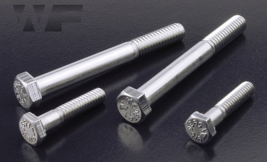 Image of UNC Hex Head Bolts ASME B18.2.1 in A4 image