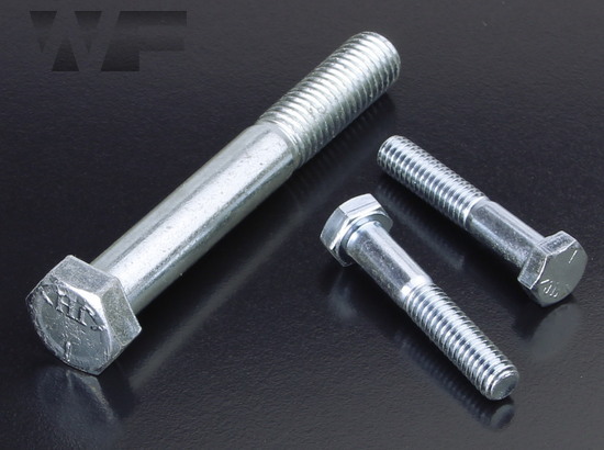 Image of UNC Hex Head Bolts ASME B18.2.1 in BZP-G5 image