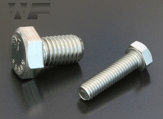 7/16" x 3" UNC Hex Bolt Pack of 20 