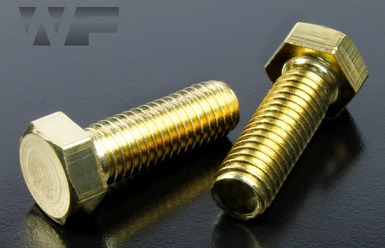 Image of UNC Hex Head Setscrews ASME B18.2.1 in BRASS image