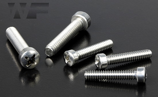 Stainless Steel Machine Screw Fillister Head 1/2 Length Slotted Drive Plain Finish Pack of 100 Fully Threaded Meets ASME B18.6.3 1/2 Length Small Parts #0-80 Threads 