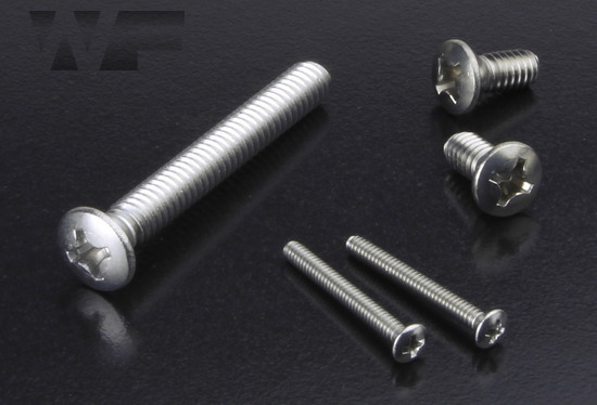 1/4-20 UNC x 1 inch Phillips Pan Head Machine Screws (ANSI B18.6.3