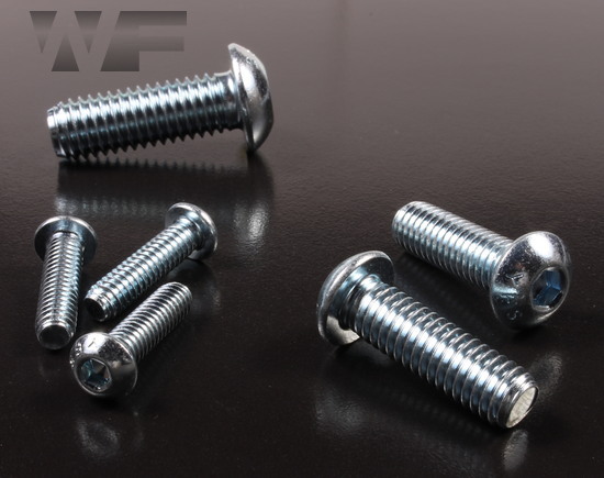Image of UNC Socket Head Button Screws ASME B18.3 in BZP image