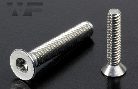 Image of UNC Torx Countersunk Machine Screws ASME B18.6.3 in A2 image
