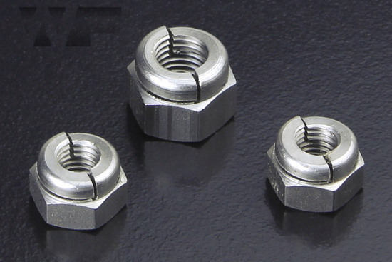 UNF Aerotight All Metal Locking Nuts in A2 image