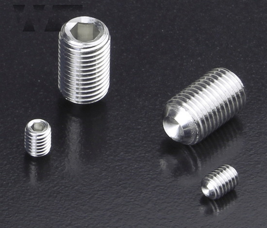 1/4" Stainless Steel Imperial Socket Cup Point Grub Screws UNC UNF all lengths 
