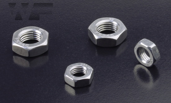 UNF Half Nuts (Lock Nut) ASME B18.2.2 in A2 image