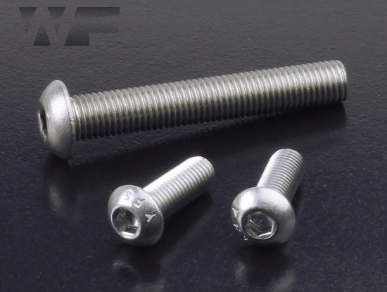 Image of UNF Socket Head Button Screws ASME B18. 3 in A2 image