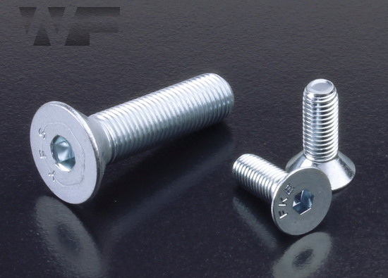 Image of UNF Socket Head Countersunk Screws ASME B18. 3 in BZP image