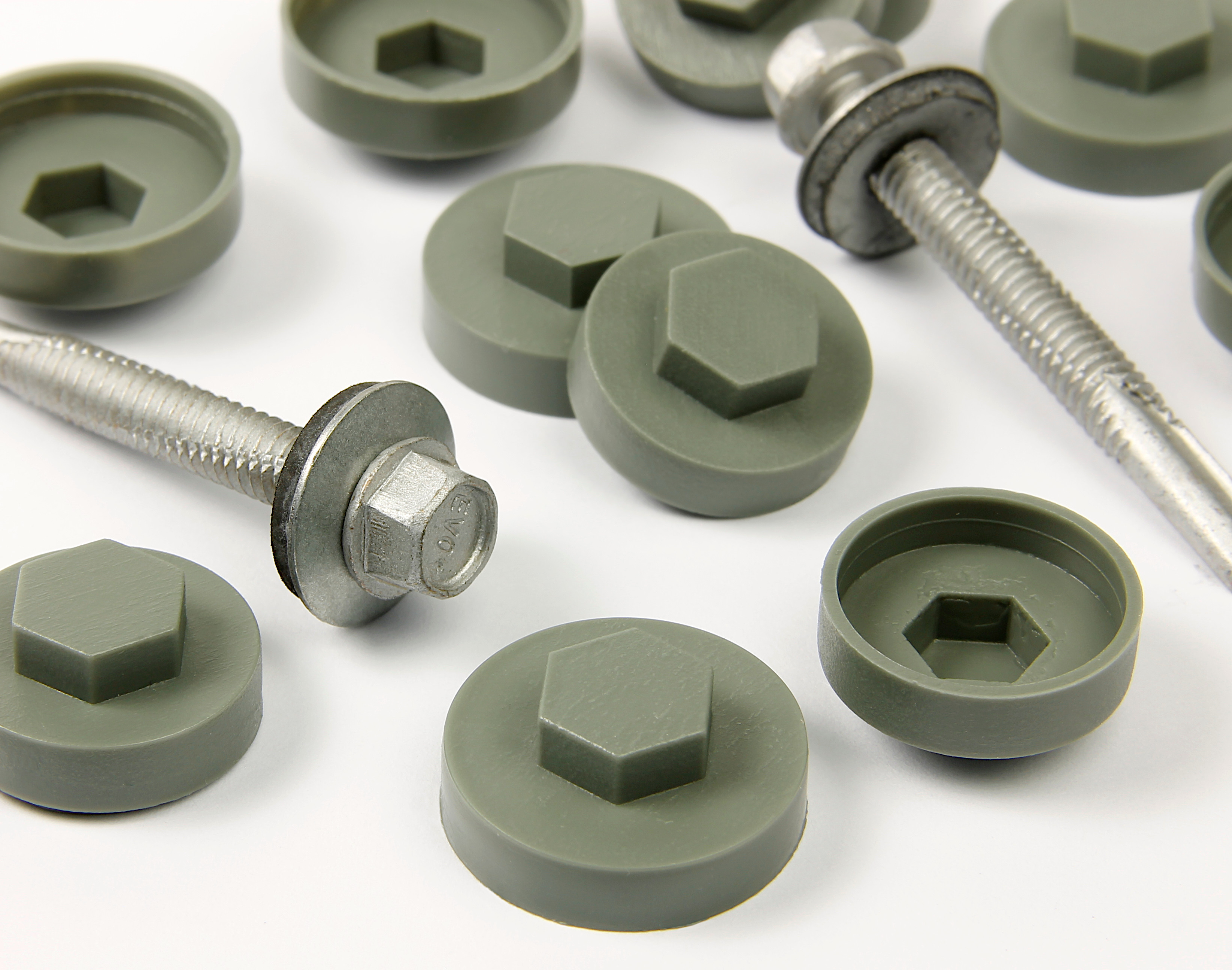 Tek Screw Colour Caps in Plastic (Low-density Polyethylene) image